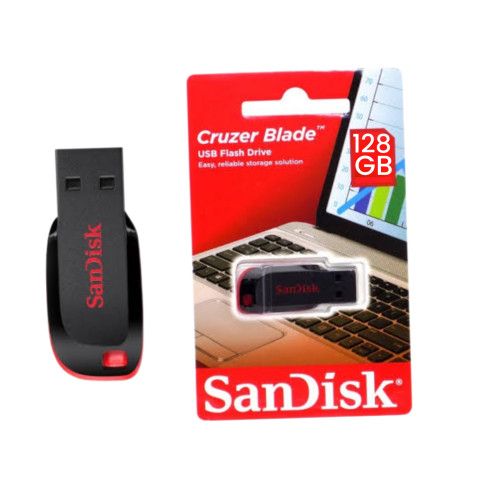 ሳንዲስክ 128 ጂቢ ፍላች SANDISK FLASH 128 GB