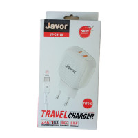 JV-CH-40 Javor Dual USB wall fast charger 2.4A output