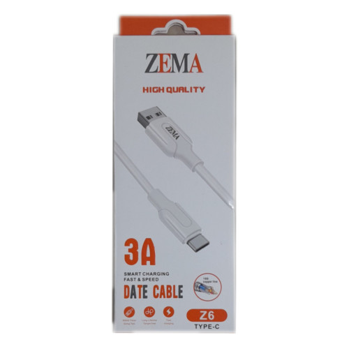 Z6 ZAMA high quality data cable USB 3A Output