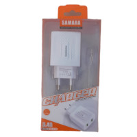 SA-510 Samara charger adapter fast charger 2 USB port 3.4A output